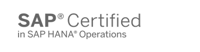 plusserver Zertifikat SAP Certified in SAP HANA Operations