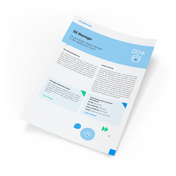 Datasheet S3 Storage