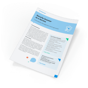 Datasheet plusserver-Security Scanner as a Service