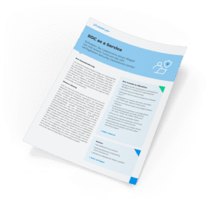 Datasheet plussever SOC as a Service