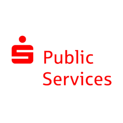 Logo Sparkasse Public Services, Kundenreferenz plusserver