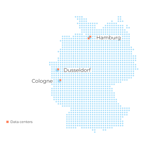 plusserver data center in Germany