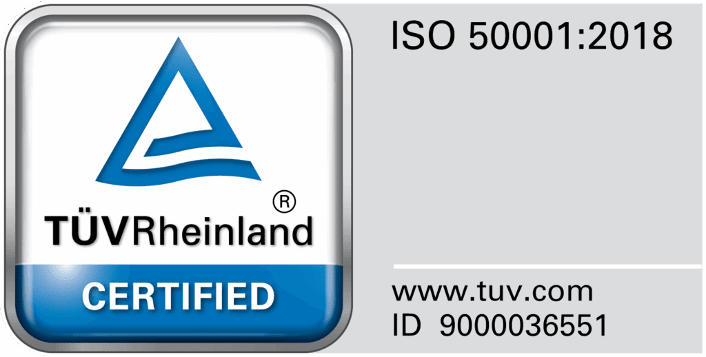 TÜV Rheinland-ISO 50001-plusserver