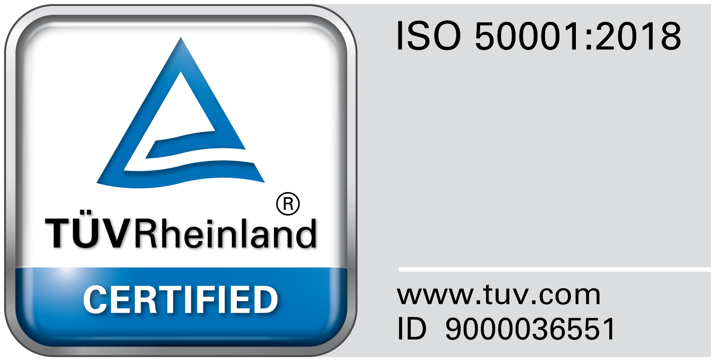 TÜV Rheinland-ISO 50001-plusserver